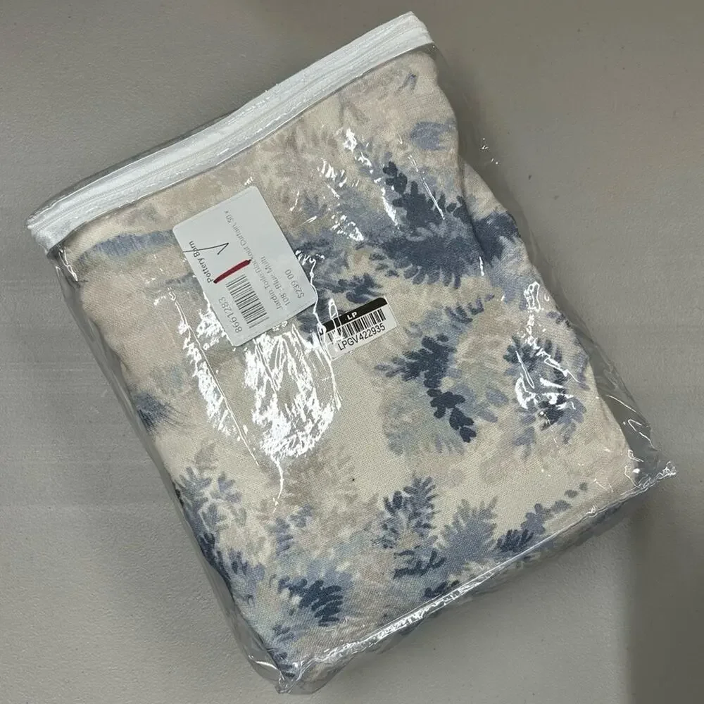Pottery Barn Jardin Toile Blackout Curtain 50
